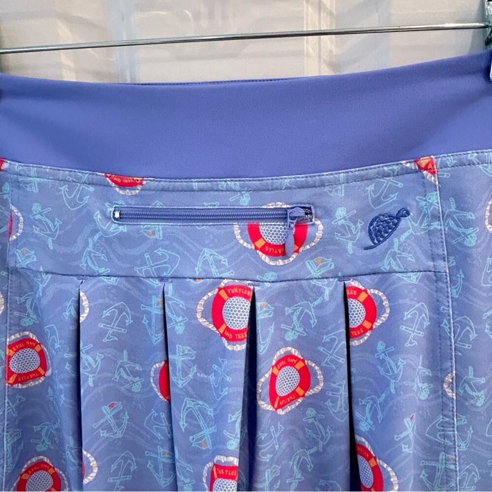 Turtles & Tees Tennis Skirt Skort Pickleball Golf Size Small - Picture 9 of 10
